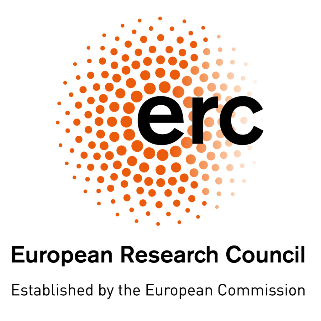 Logo European RCesearch Council - podtytuł Established by the European Commision